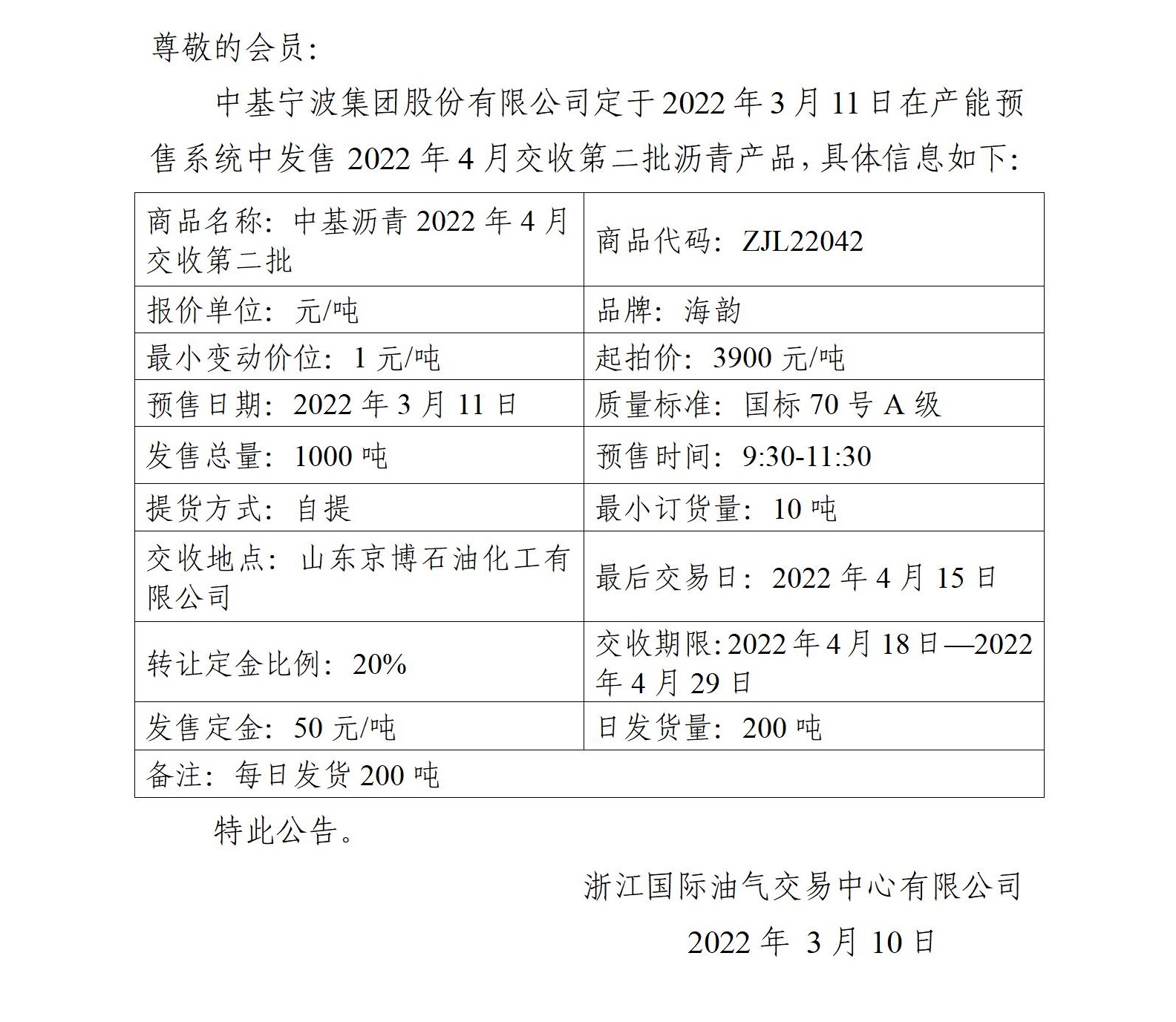 關于中基寧波集團股份有限公司2022年4月交收第二批瀝青產品起拍價的公告_01.jpg