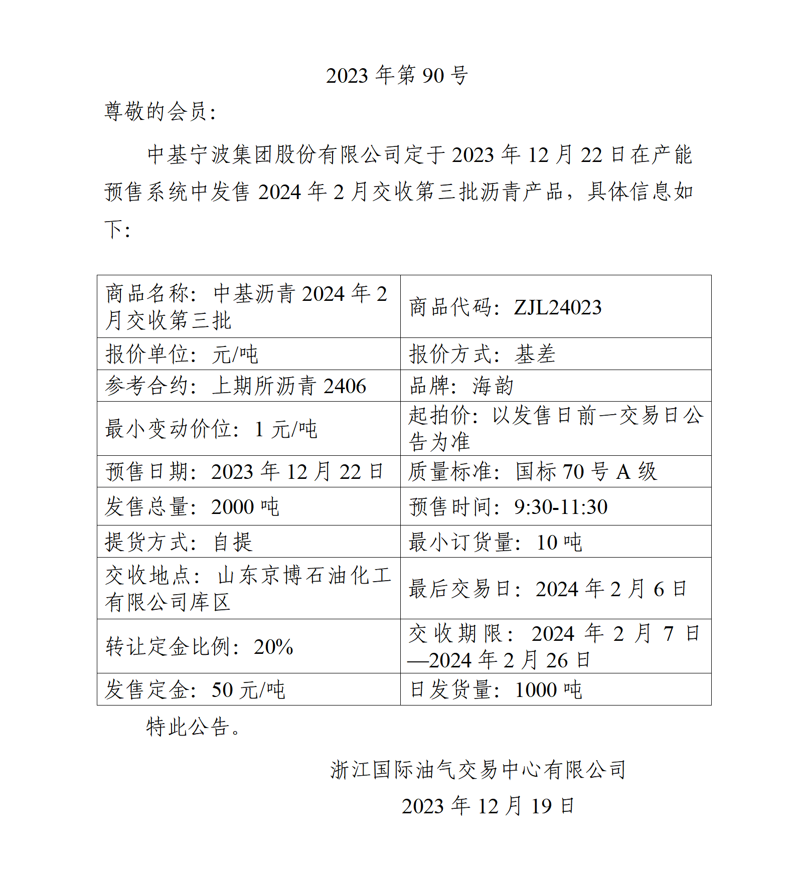 關(guān)于中基寧波集團(tuán)股份有限公司預(yù)售2024年2月交收第三批瀝青產(chǎn)品的公告_01(4).png